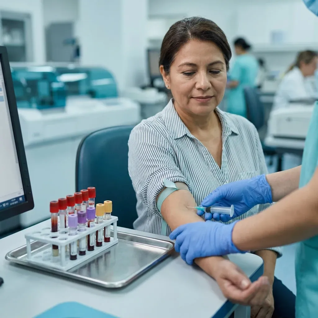Análisis de Sangre y Laboratorio